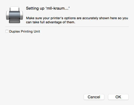set the option for double-sided-printing